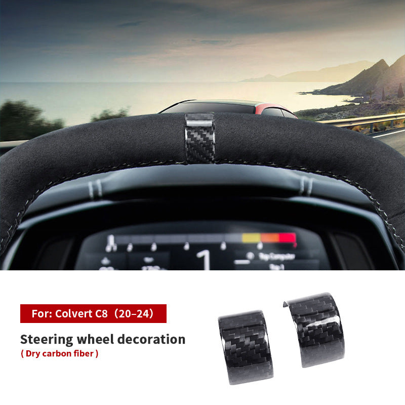 Real Carbon Fiber Decorative Trim Kit for Corvette C8 (2020 - 2025)