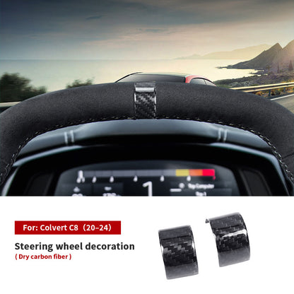 Real Carbon Fiber Decorative Trim Kit for Corvette C8 (2020 - 2025)
