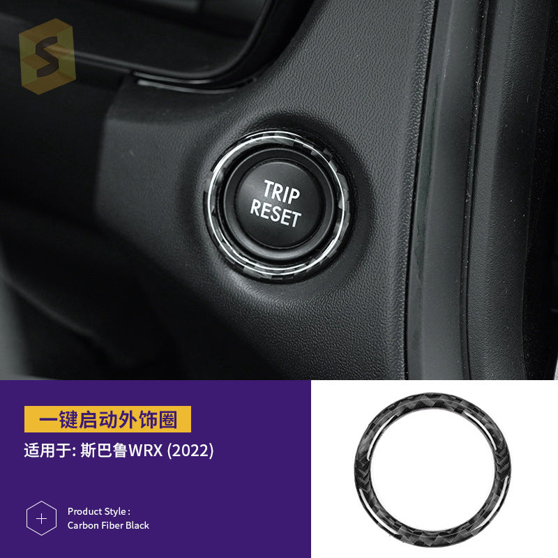 Epoxy Resin Carbon Fiber Interior Trim Kit for Subaru WRX