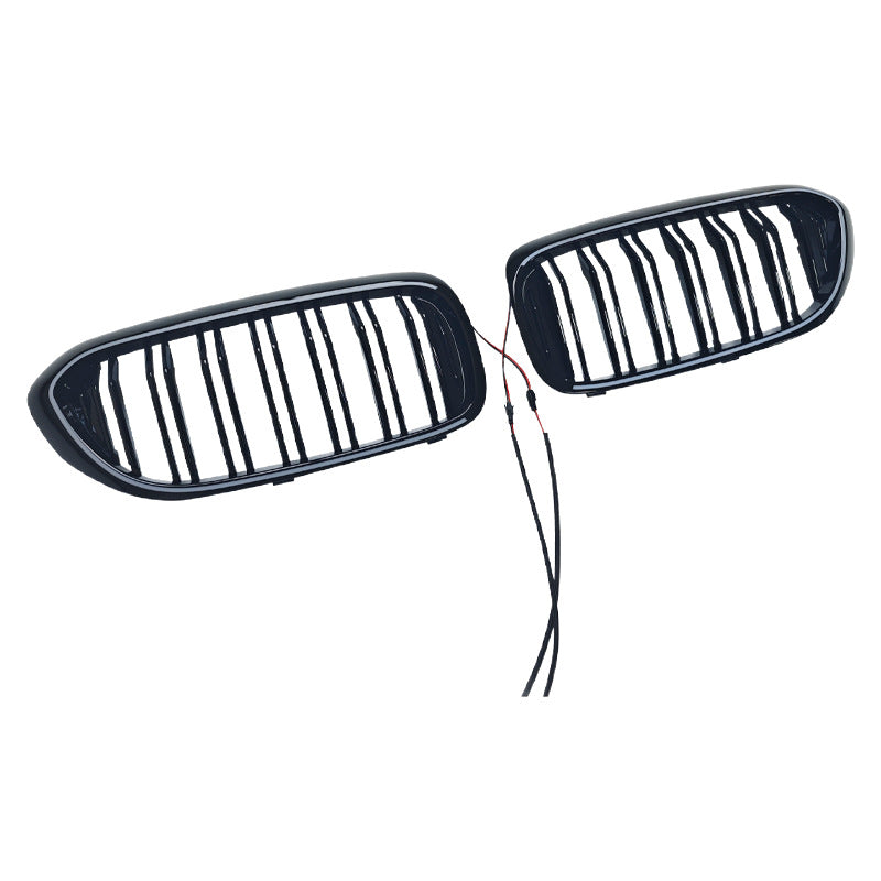 LED Illuminated Double-Slat Front Grille for BMW 5 Series G30 (2017 - 2020)