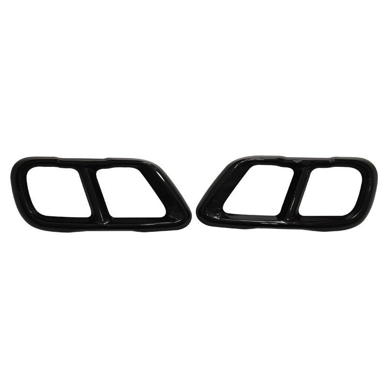 Exhaust Tip Covers for BMW / BMW X5 G05 / BMW X6 G06 / BMW X7 G07 (2019 - 2026), Black