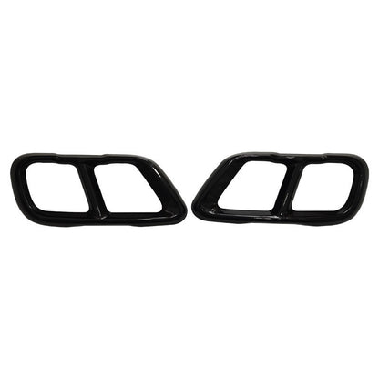 Exhaust Tip Covers for BMW / BMW X5 G05 / BMW X6 G06 / BMW X7 G07 (2019 - 2026), Black