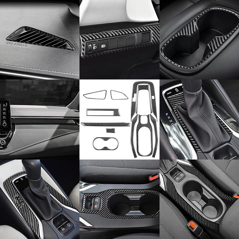 Epoxy Resin Carbon Fiber Interior Trim Kit for Toyota Corolla (2019 - 2022)