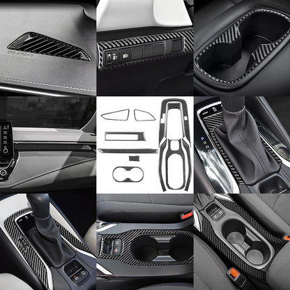 Epoxy Resin Carbon Fiber Interior Trim Kit for Toyota Corolla (2019 - 2022)