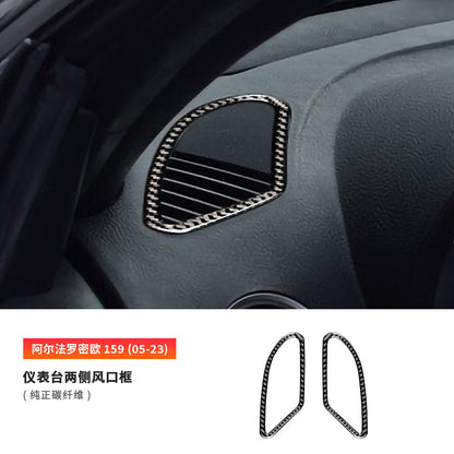 Epoxy Resin Carbon Fiber Interior Trim for Alfa Romeo 159 (2005 - 2023)