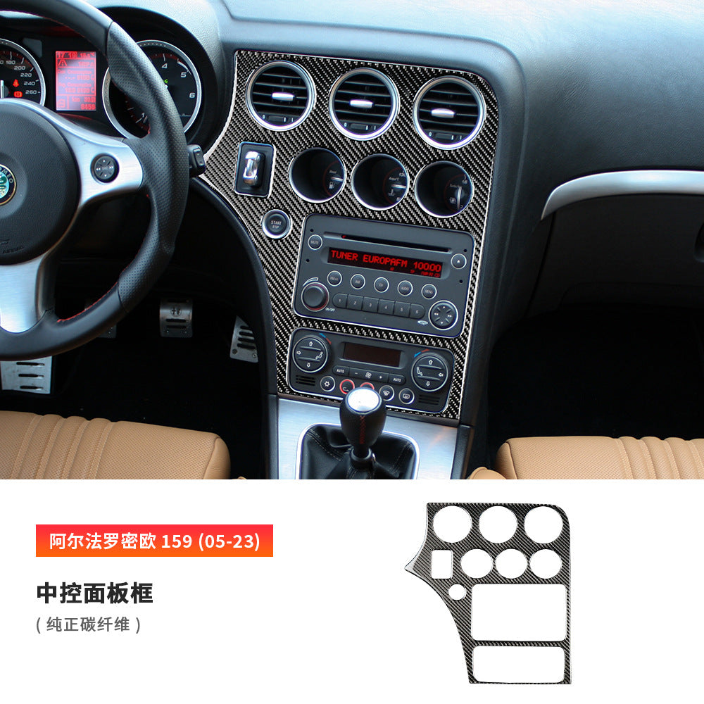 Epoxy Resin Carbon Fiber Interior Trim for Alfa Romeo 159 (2005 - 2023)