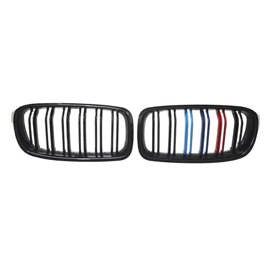 Double-Slat Grille for BMW 3 Series F30 (2013-2018) (alternate view 2)