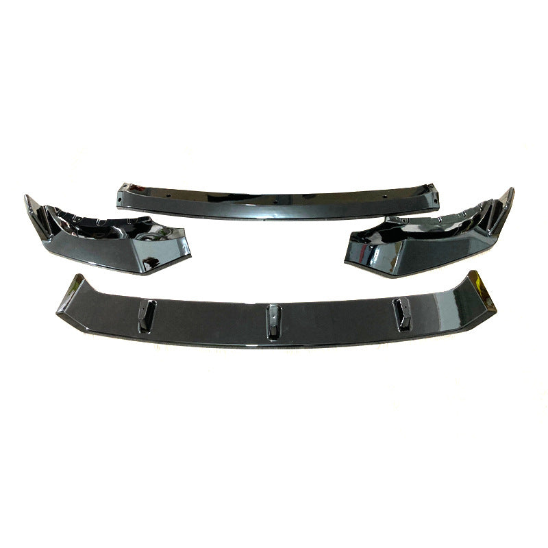 Blacked-Out 4-Section Front Lip Spoiler for BMW X5 G05 (2020 - 2023), Water Transfer