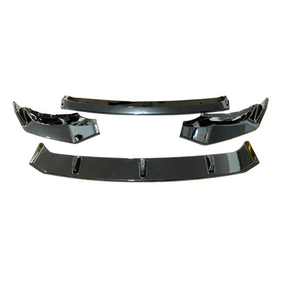 Blacked-Out 4-Section Front Lip Spoiler for BMW X5 G05 (2020 - 2023), Water Transfer