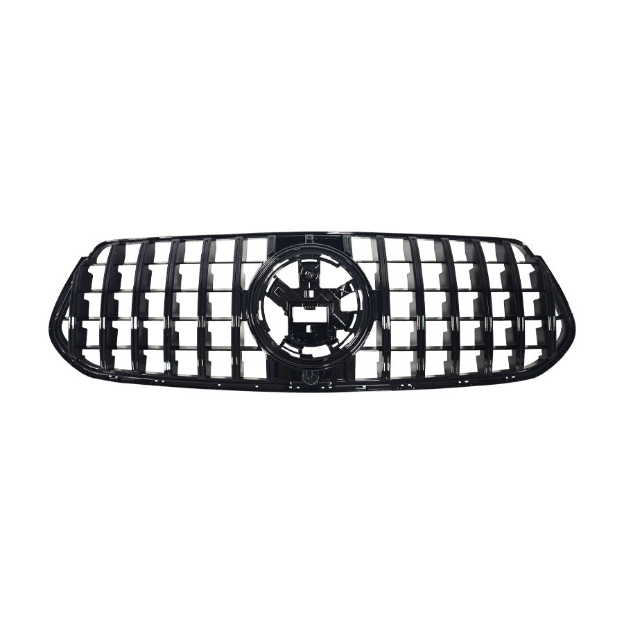 Sport Vertical-Bar Front Grille for Mercedes-Benz GLE / Mercedes-Benz GLE-Class W167 (2020 - 2023), Glossy Black