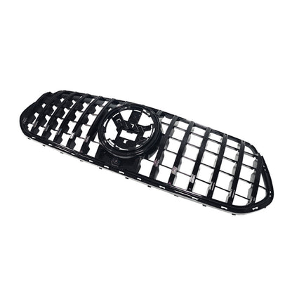 Sport Vertical-Bar Front Grille for Mercedes-Benz GLE / Mercedes-Benz GLE-Class W167 (2020 - 2023), Glossy Black