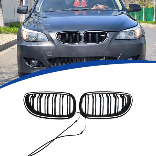 LED Illuminated Double-Slat Grille for BMW 5 Series E60