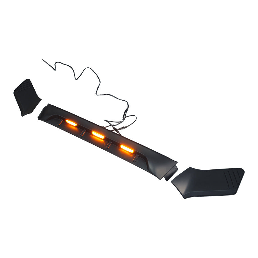 LED Illuminated 3-Section Mud Flaps for Toyota Tacoma (2016 - 2023)