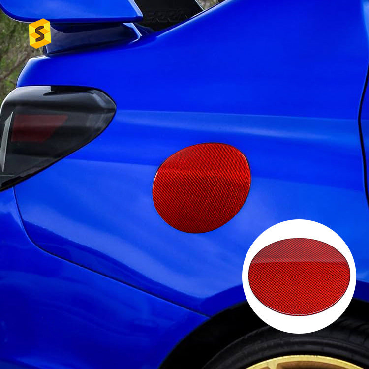 Real Carbon Fiber Fuel Door Cover for Subaru WRX (2015 - 2021)