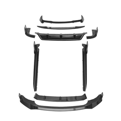 Blacked-Out Front Lip Spoiler for BMW X5 G05 (2019 - 2022)