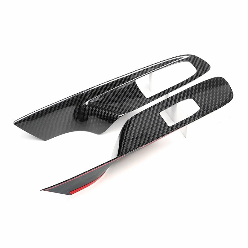 Carbon Fiber Driver Window Switch Trim for Corvette C8