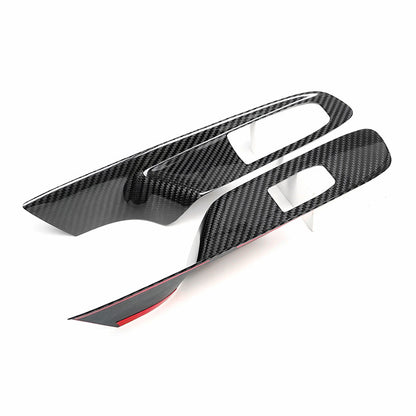 Carbon Fiber Driver Window Switch Trim for Corvette C8