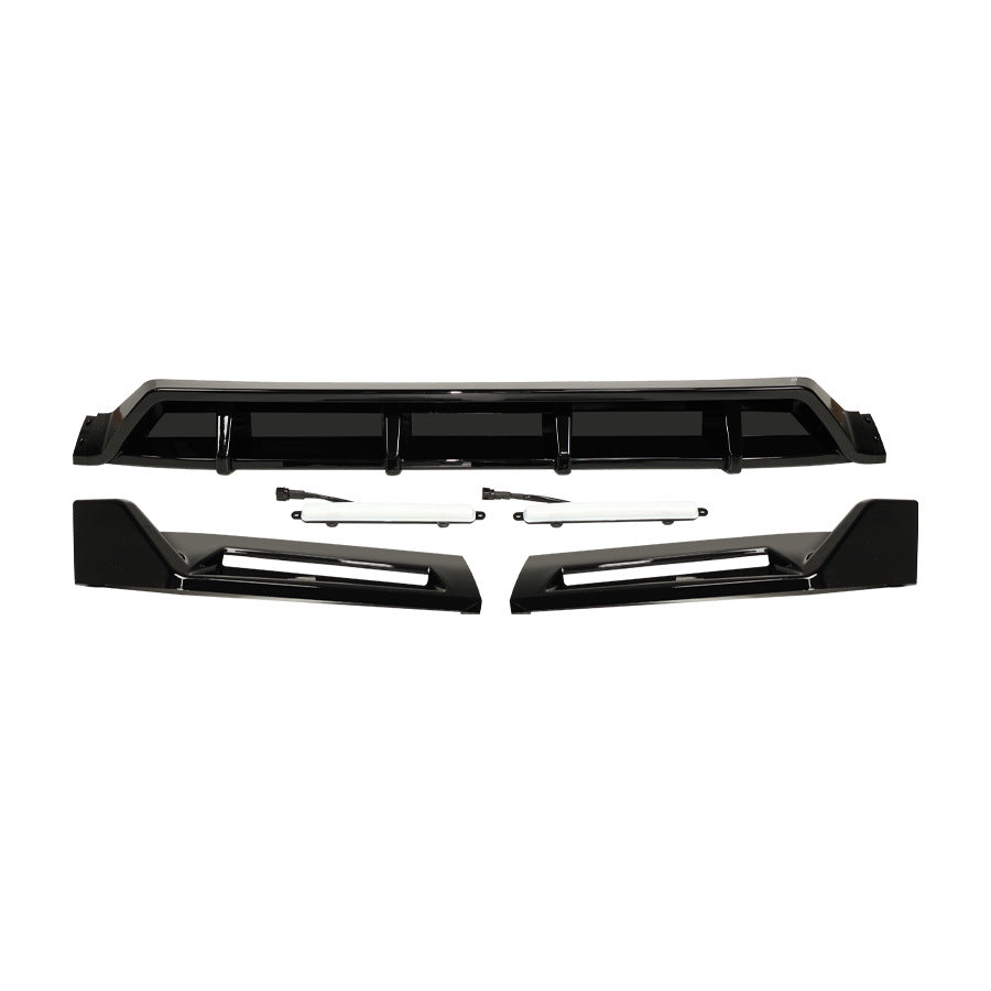 LED Illuminated 3-Section Front Lip Spoiler for Mercedes-Benz G-Class W465 (2025 - 2026)