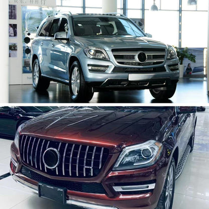 GT Vertical-Bar Vertical-Bar Front Grille for Mercedes-Benz GLS-Class X166 (2013 - 2015)