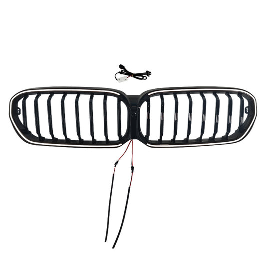 LED Illuminated Single-Slat Grille for BMW 5 Series G30 (alternate view 2)