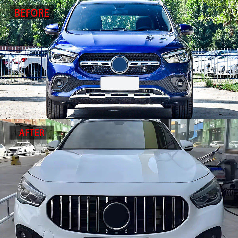 GT Vertical-Bar Vertical-Bar Front Grille for Mercedes-Benz GLA-Class H247 (2020 - 2023)