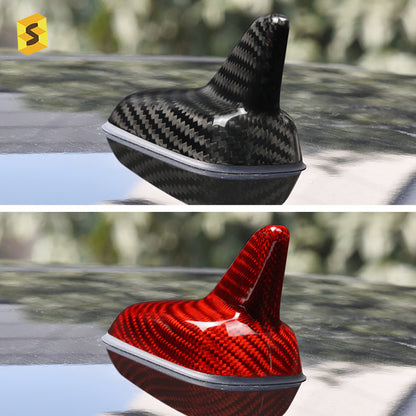 Real Carbon Fiber Shark Fin Antenna Cover for Volkswagen Sagitar / Magotan / Bora / Golf