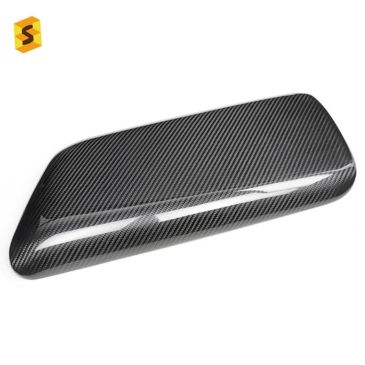 Real Carbon Fiber Center Armrest Lid Trim for Toyota Camry (2018)
