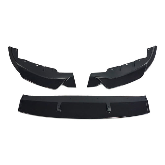 Standard 3-Section Front Lip Spoiler for BMW 5 Series G30 (alternate view 2)