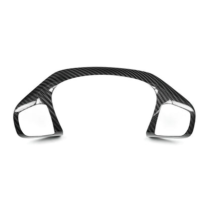 Carbon Fiber Steering Wheel Button Frame Trim for Ford Fiesta ST