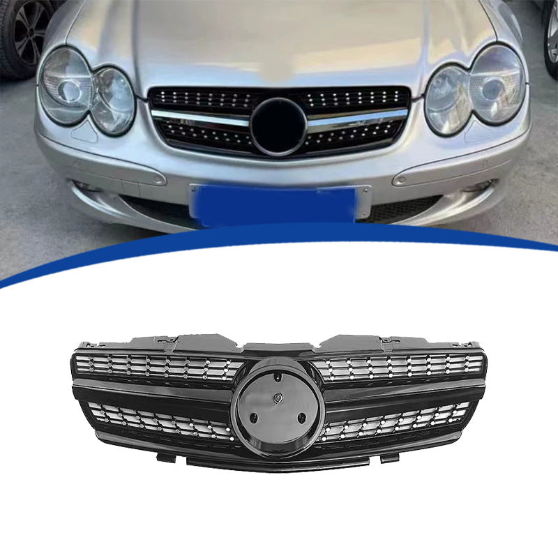 Diamond-Star Front Grille for Mercedes-Benz SL-Class R230 (2007 - 2009)