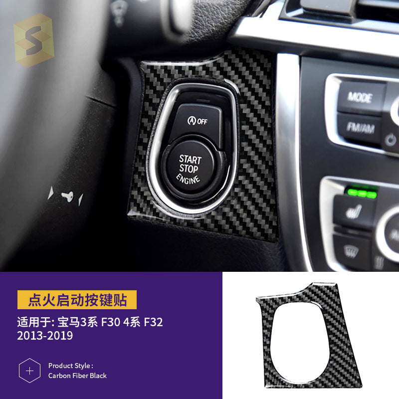Epoxy Resin Carbon Fiber Interior Trim Kit for BMW 3 Series
