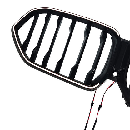 LED Illuminated Single-Slat Front Grille for BMW X6 G06 (2023 - 2026)
