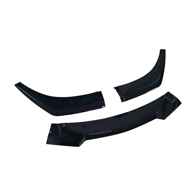 3-Section Front Lip Spoiler for BMW 6 Series F06 (2012 - 2018), Glossy Black