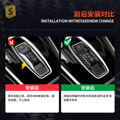 Real Carbon Fiber Decorative Trim for Audi (Multiple Models)