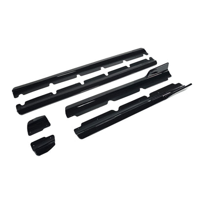 Blacked-Out Side Skirts for Lexus RX350 / Lexus RX500 (2023 - 2026), Glossy Black
