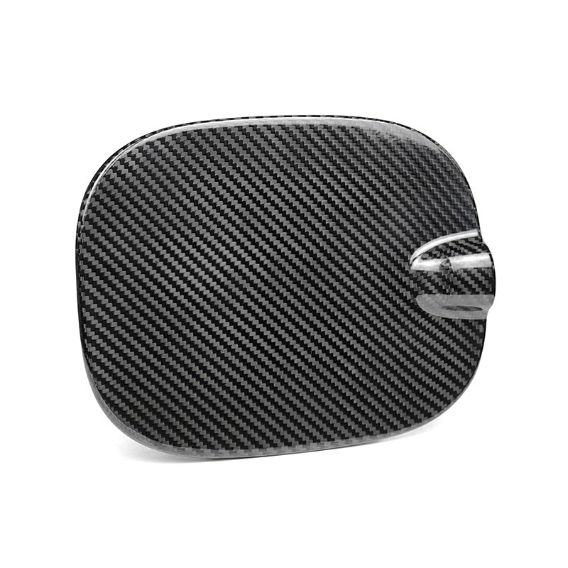 Real Carbon Fiber Outer Fuel Door Cover for Chevrolet Silverado 1500 (2019 - 2026)