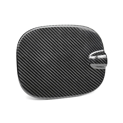 Real Carbon Fiber Outer Fuel Door Cover for Chevrolet Silverado 1500 (2019 - 2026)
