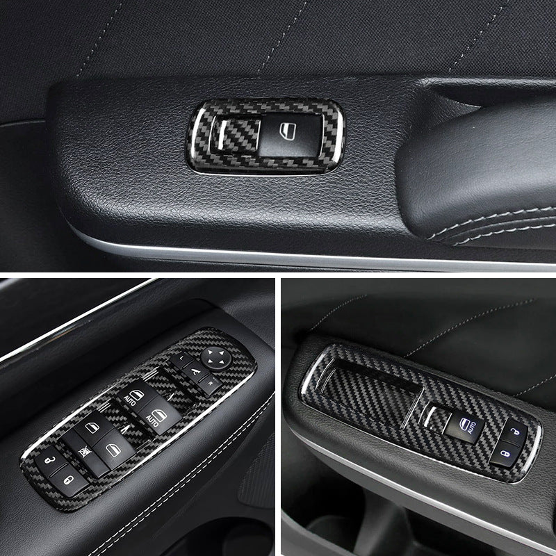 Real Carbon Fiber Decorative Trim for Dodge Durango