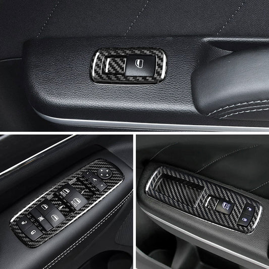 Real Carbon Fiber Decorative Trim for Dodge Durango (alternate view 4)