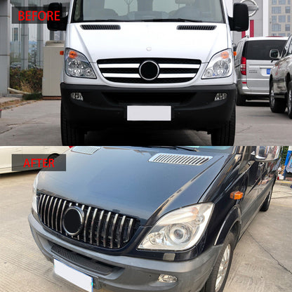 GT-Style Front Grille for Mercedes-Benz Sprinter W906 (2009 - 2012)