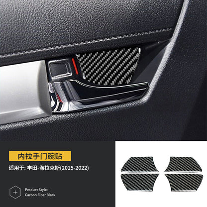 Epoxy Resin Carbon Fiber Interior Trim Kit for Toyota Hilux (2015 - 2022)