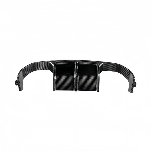 V Style Dry Carbon Fiber Front & Rear Lips for BMW M3 F80 / M4 F82 (2014 - 2020)