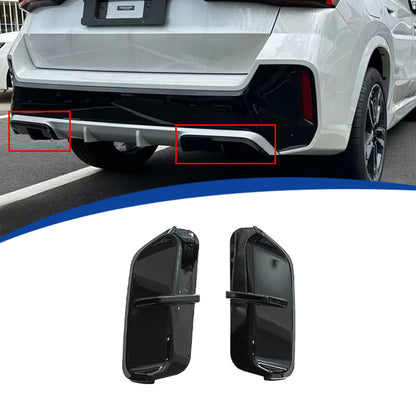 适用于23-26款X1宝马U11后扰流2片式粘贴无损安装