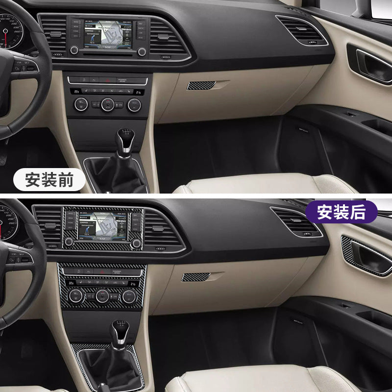 Epoxy Resin Carbon Fiber Decorative Trim for SEAT Leon (2013 - 2015)