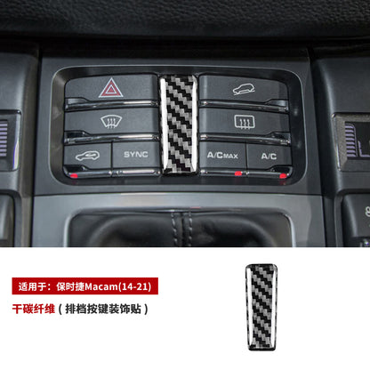 Epoxy Resin Carbon Fiber Carbon Fiber Trim for Porsche Macan (2014 - 2021)