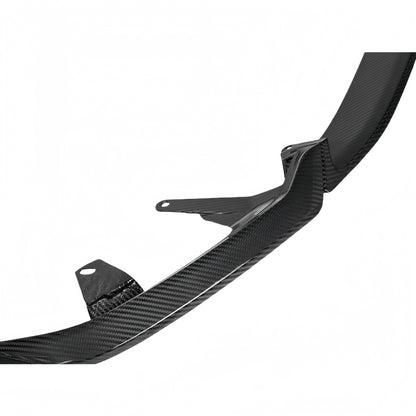 适用BMW宝马5MP前唇扰流板spoiler G6068碳纤维dry carbon防撞