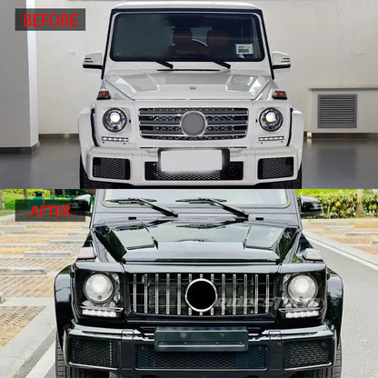 GT Vertical-Bar Vertical-Bar Front Grille for Mercedes-Benz G-Class W463 (2004 - 2018)