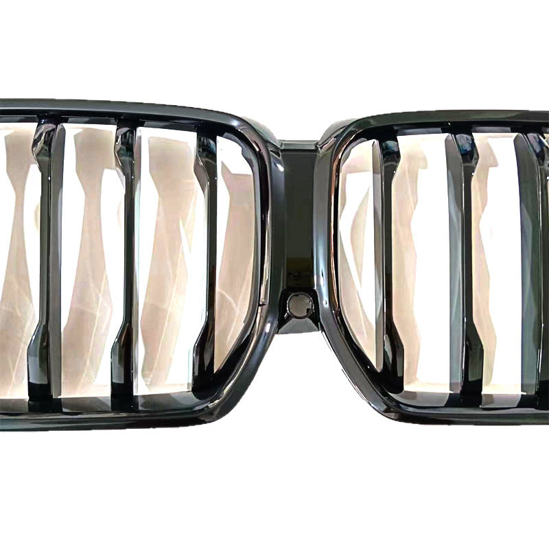G06 Pre-LCI Grill, Glossy Black Single-Slat Front Grille for BMW Pre-facelifted X6 G06 (2020 - 2022)