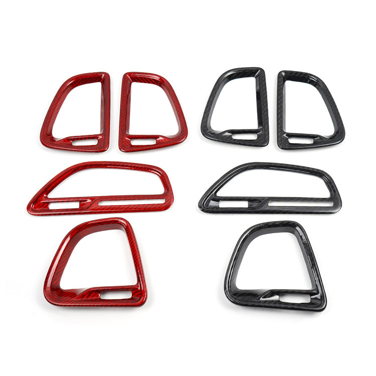 Carbon Fiber Air Vent Frame Trim for Dodge Challenger SRT