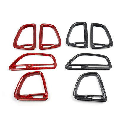 Carbon Fiber Air Vent Frame Trim for Dodge Challenger SRT